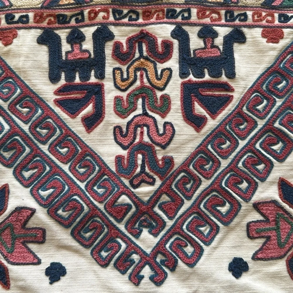 Pottery Barn Milton Tribe Global 18x18 Pillow Cover Sham